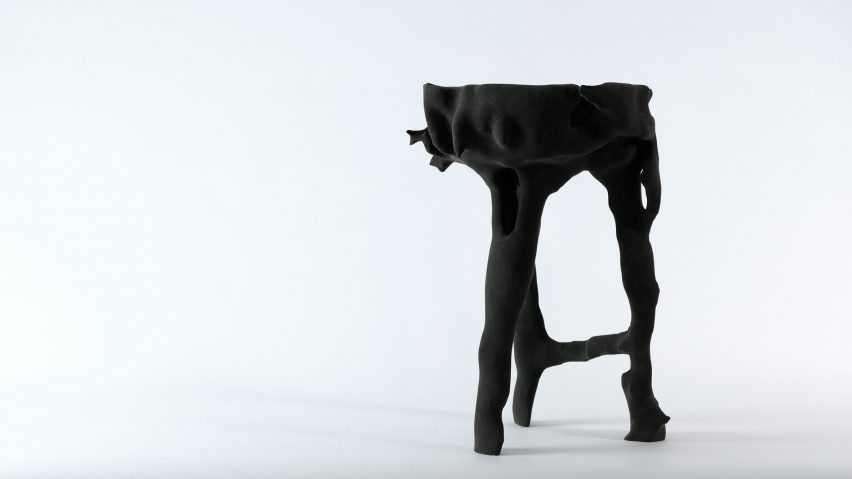 Digested Objects stool by William Eliot