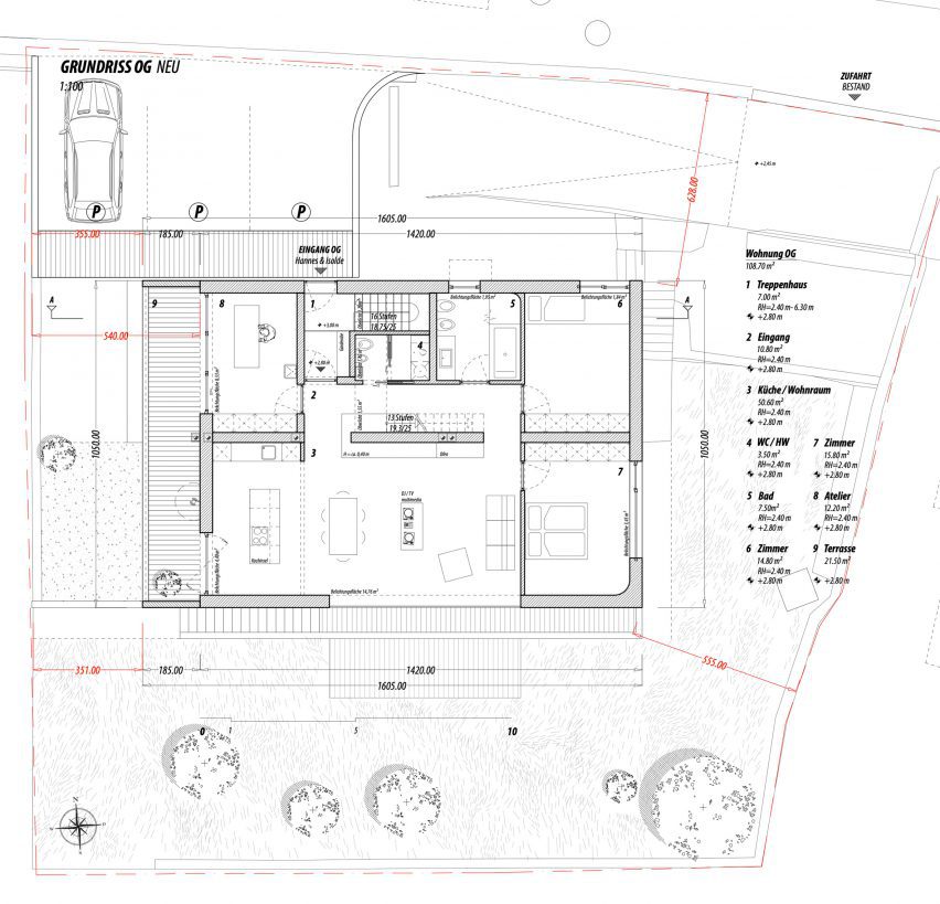 Plan of RVTK by Messner Architects