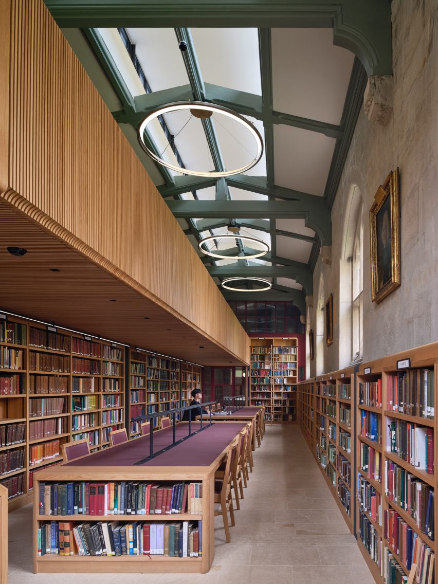 Exeter College Library by Nex and Donald Insall Associates