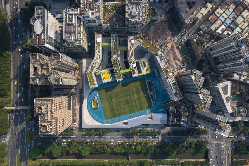 Futian High School Campus by Remix Studio