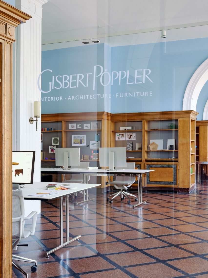 Gisbert Pöppler office and showroom on Karl Marx Allee in Berlin