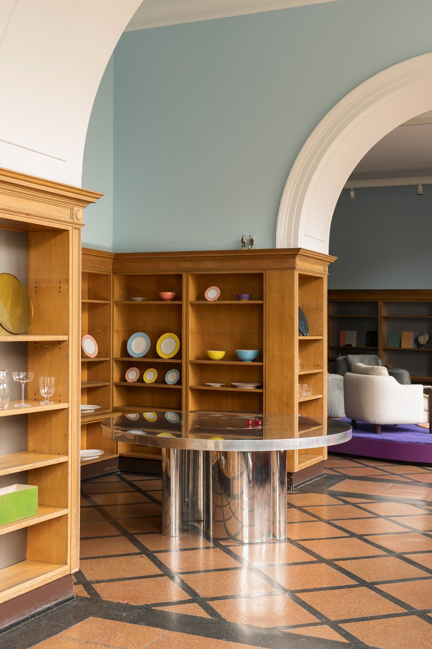 Gisbert Pöppler office and showroom on Karl Marx Allee in Berlin
