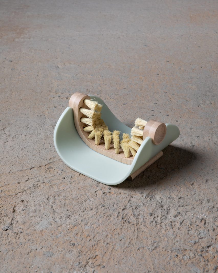 Tula shoe brush by Sidona Bradley