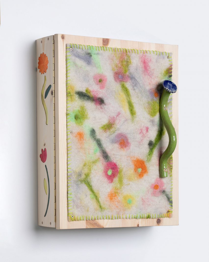 Key cabinet by Hanna Dis Whitehead