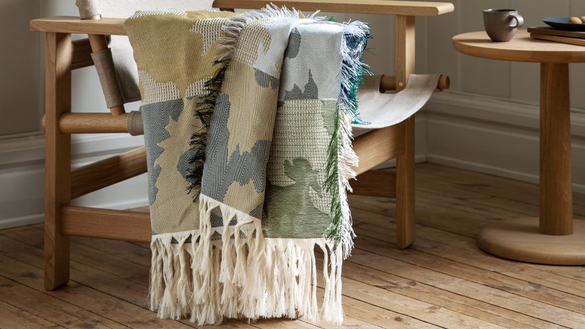 Heritage throw by Plesner Patterns