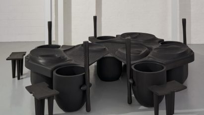 Communion table by Giles Tettery Nartey