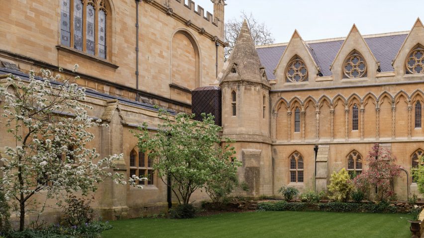 Exeter College Library by Nex and Donald Insall Associates