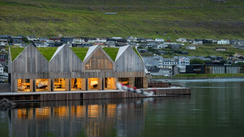 Klaksvík Row Club by Henning Larsen