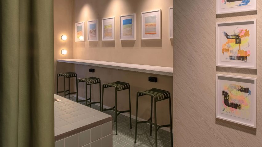 Kitchen in MM:NT hotel in Berlin by ACME and BWM