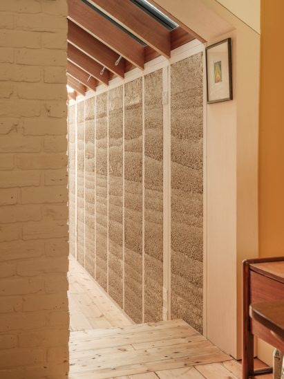 Hempcrete walls 