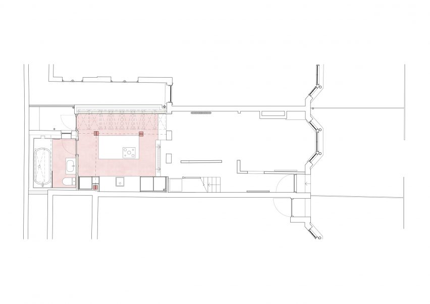 Ground floor plan of House Made by Many Hands by Cairn
