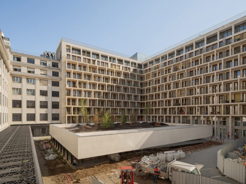 Îlot Saint-Germain by Francois Brugel Architectes Associes, h2o Architectes, and Antoine Regnault Architecture
