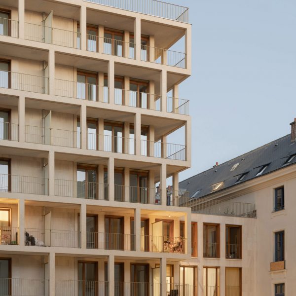 Parisian office blocks transformed into Ilot Saint-Germain social housing