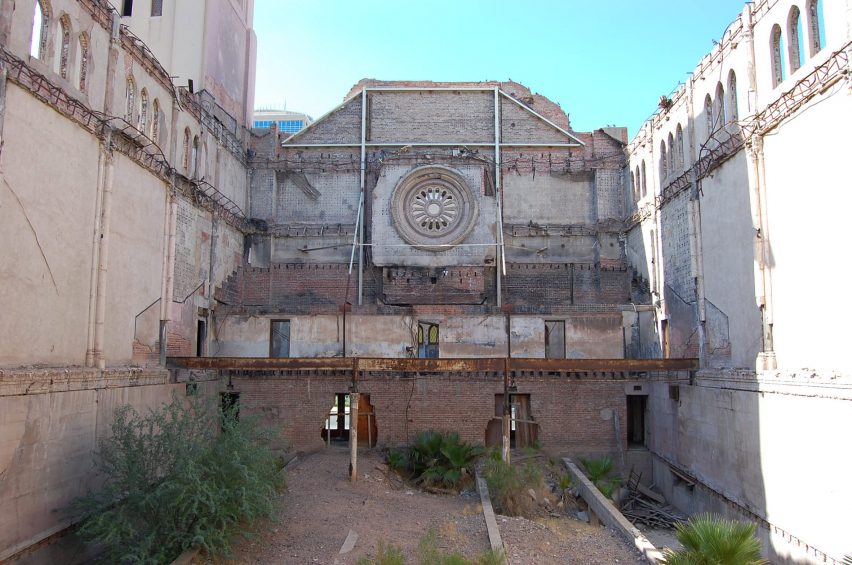 Before image of a church