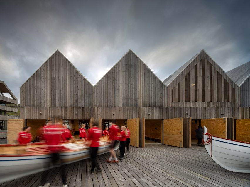 Klaksvík Row Club by Henning Larsen