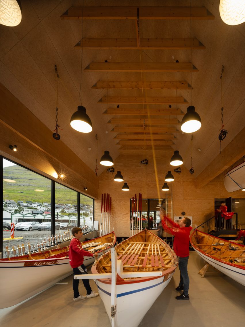 Klaksvík Row Club by Henning Larsen