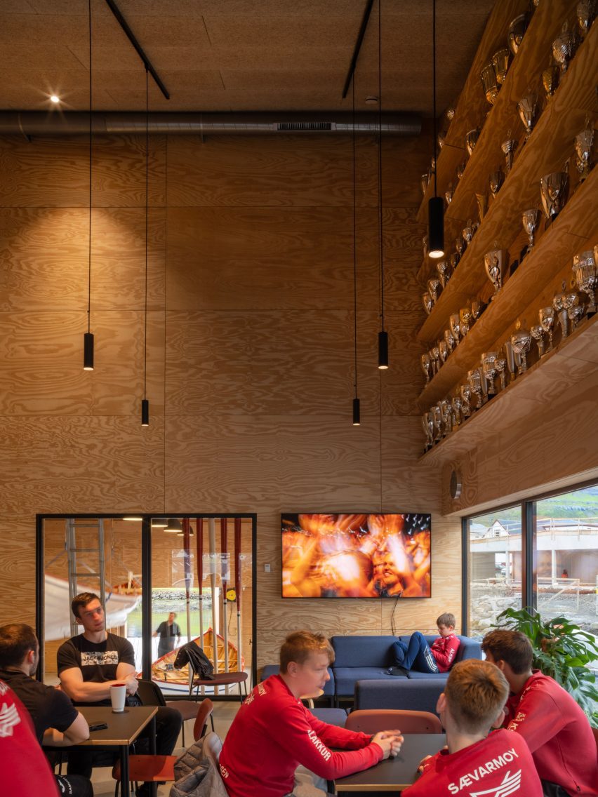 Klaksvík Row Club by Henning Larsen
