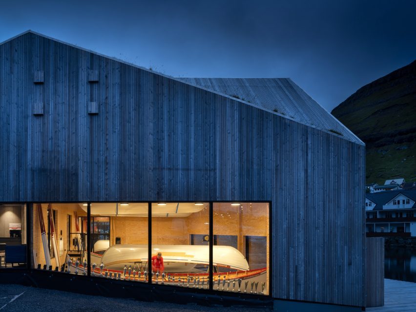 Klaksvík Row Club by Henning Larsen