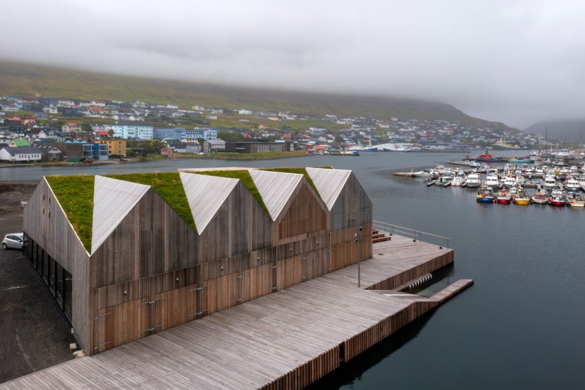 Klaksvík Row Club by Henning Larsen