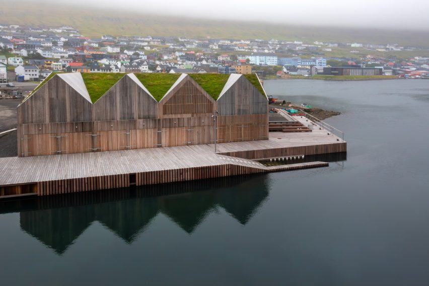 Klaksvík Row Club by Henning Larsen