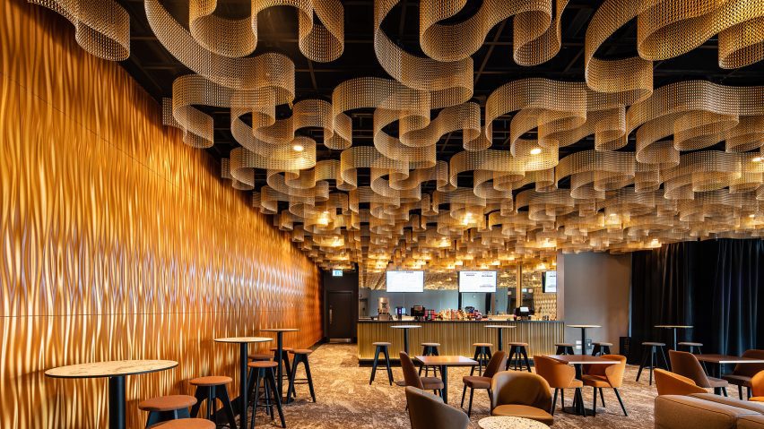 Kriskadecor ceiling installations by Kriskadecor