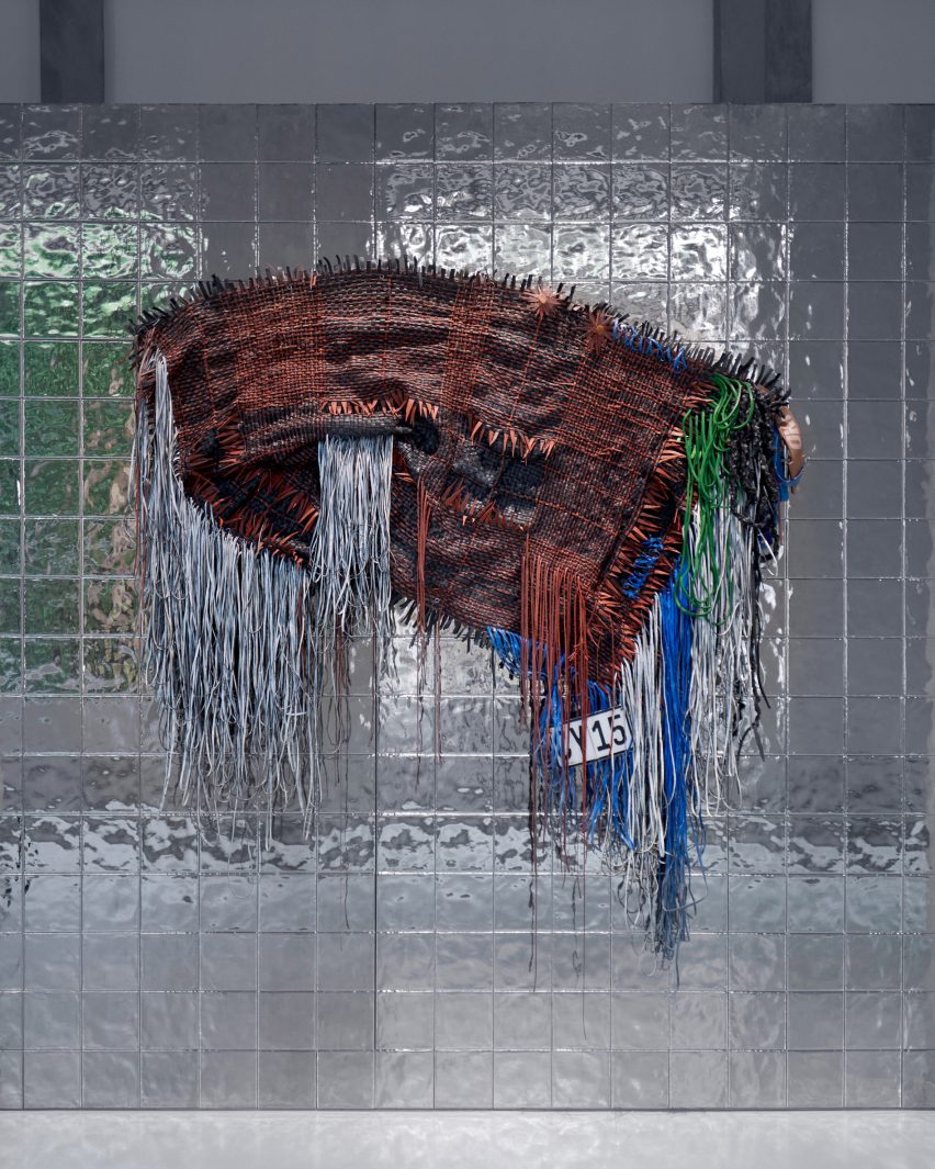Patrick Bongoy woven panel