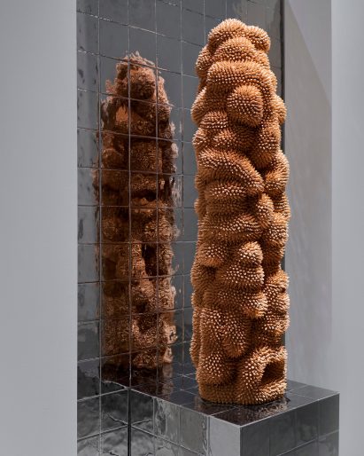 Andres Anza ceramic totem