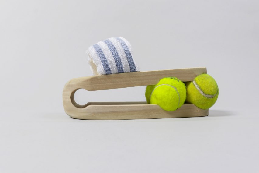 Tennis ball sliders by Odysseus Papamalis