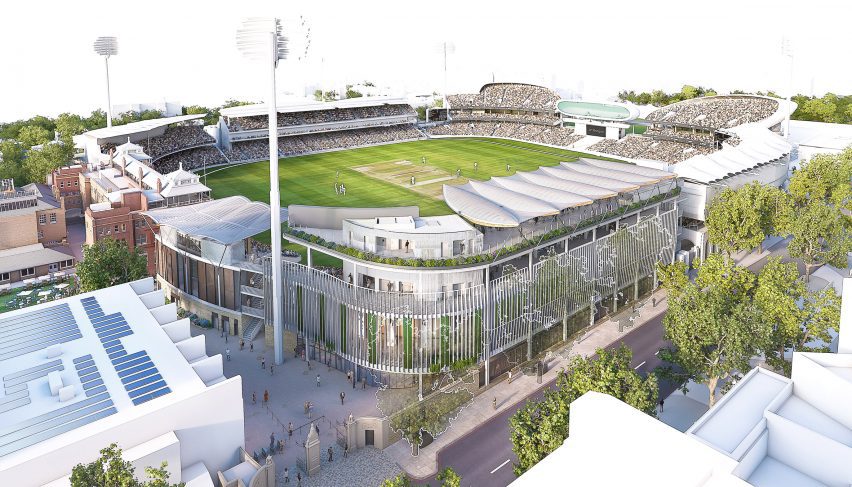 Stands at Lord's Cricket Ground by WilkinsonEyre