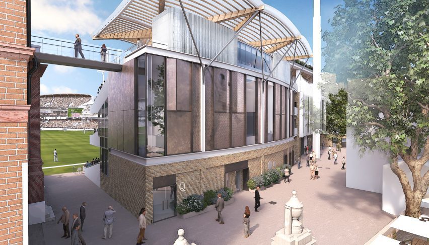 Stand at Lord's Cricket Ground by WilkinsonEyre