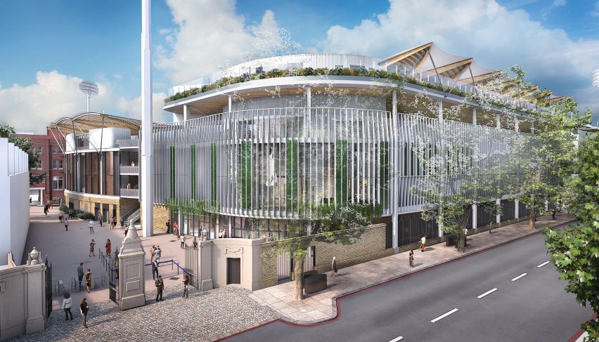 Stand at Lord's Cricket Ground by WilkinsonEyre