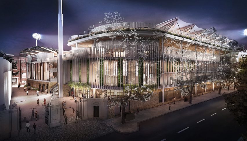 Stand at Lord's Cricket Ground by WilkinsonEyre