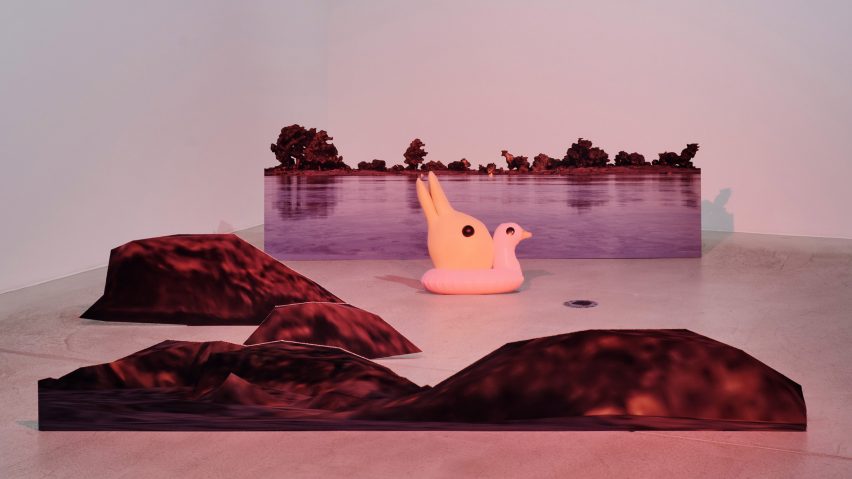 Exhibition of artwork