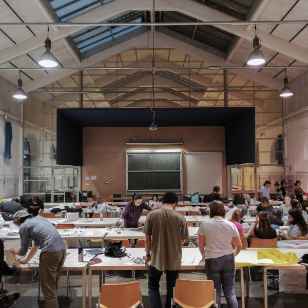 Architectural workshop room