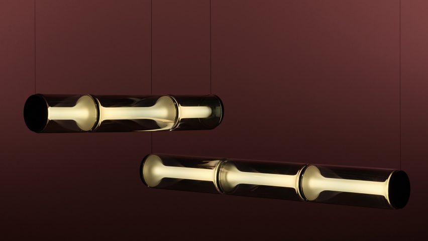 Miles pendant lamp by Yabu Pushelberg for Lasvit