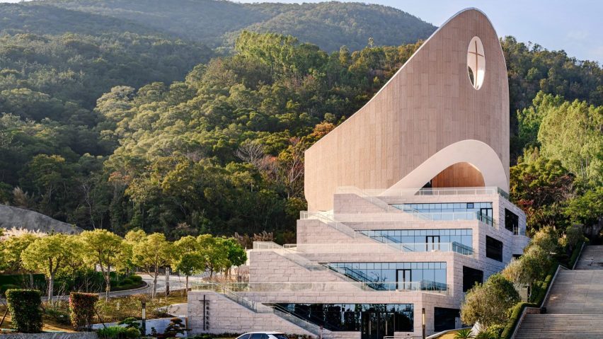 Mountain church in China