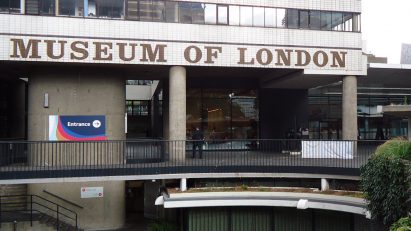 Museum of London on the Barbican estate