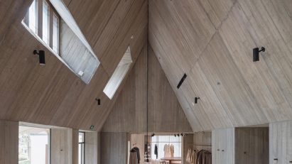 Neri&Hu creates “wooden hut” and “cave-dwelling” interiors for Shanghai stores