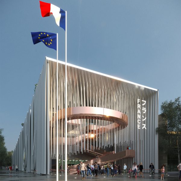 French pavilion by Coldefy and Carlo Ratti Associati