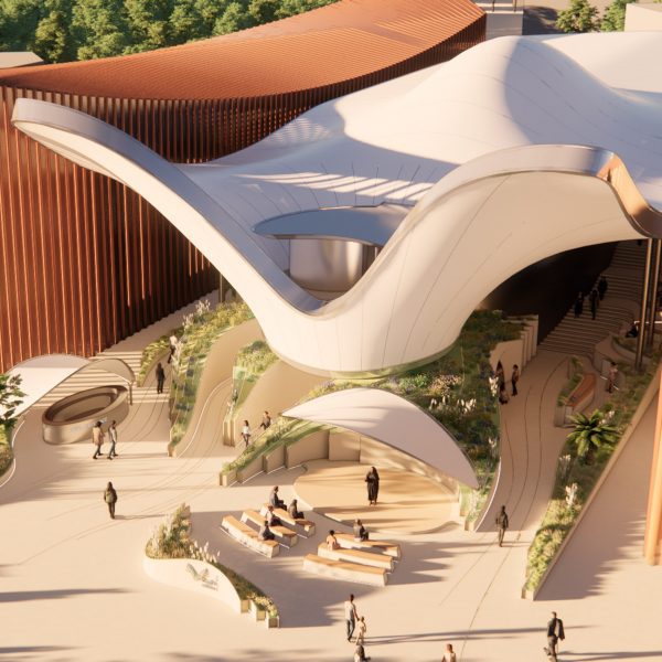 Kuwait's national pavilion by LAVA<