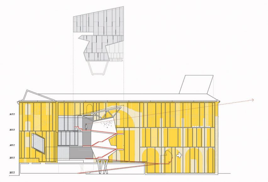 Section of Baroque Museum of Catalonia by David Closes
