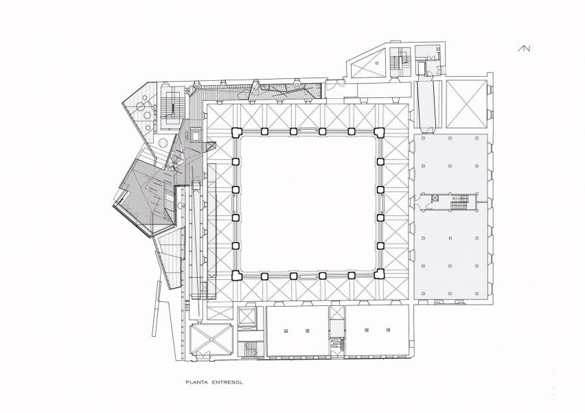 Plan of Baroque Museum of Catalonia by David Closes
