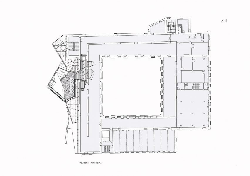 Plan of Baroque Museum of Catalonia by David Closes