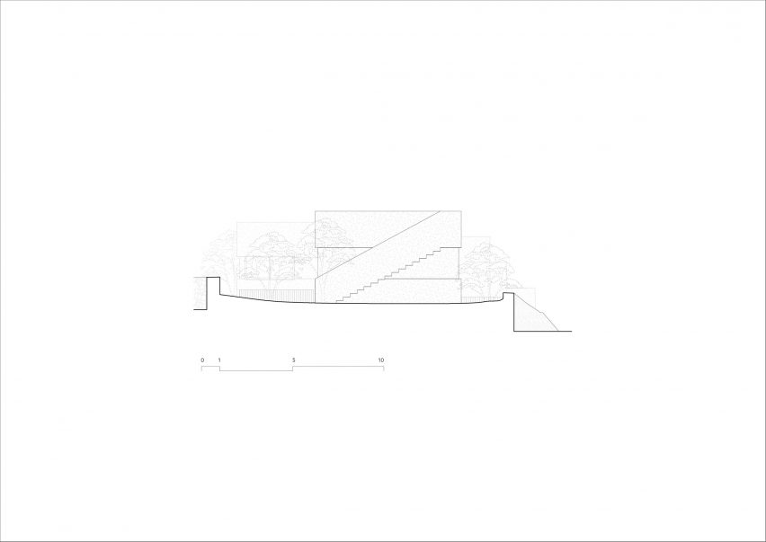 Section of Bundle House by Nomo Studio