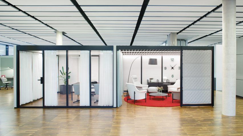 Points furniture system by Pearson Lloyd for Bene