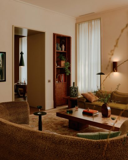 Living room at Quarters