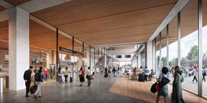 Ropax Ferry Terminal by Zaha Hadid Architects