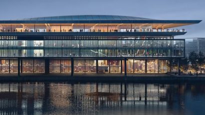 Dezeen Debate features “tastefully understated” ferry terminal plans by ZHA