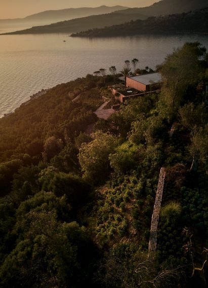 View from Scorpios Bodrum peninsula over the sea