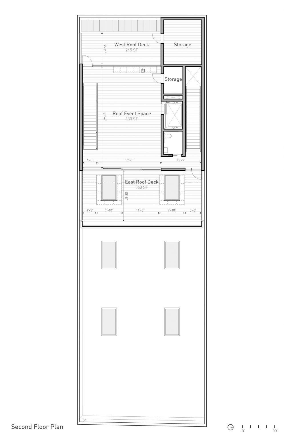 Second floor plan